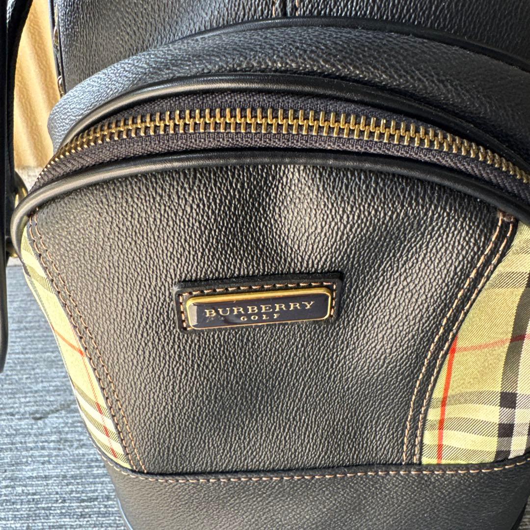 極美品！！BURBERRY ゴルフバッグ ブラック
