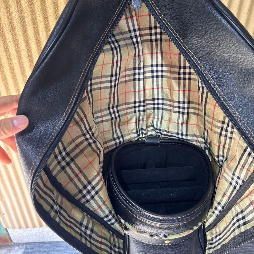 極美品！！BURBERRY ゴルフバッグ ブラック