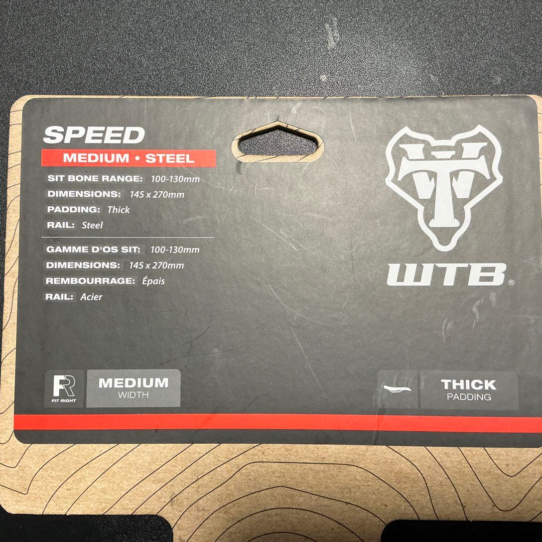 【ほぼ新品です】　WTB SPEED サドル　クロスバイク＆グラベル向け