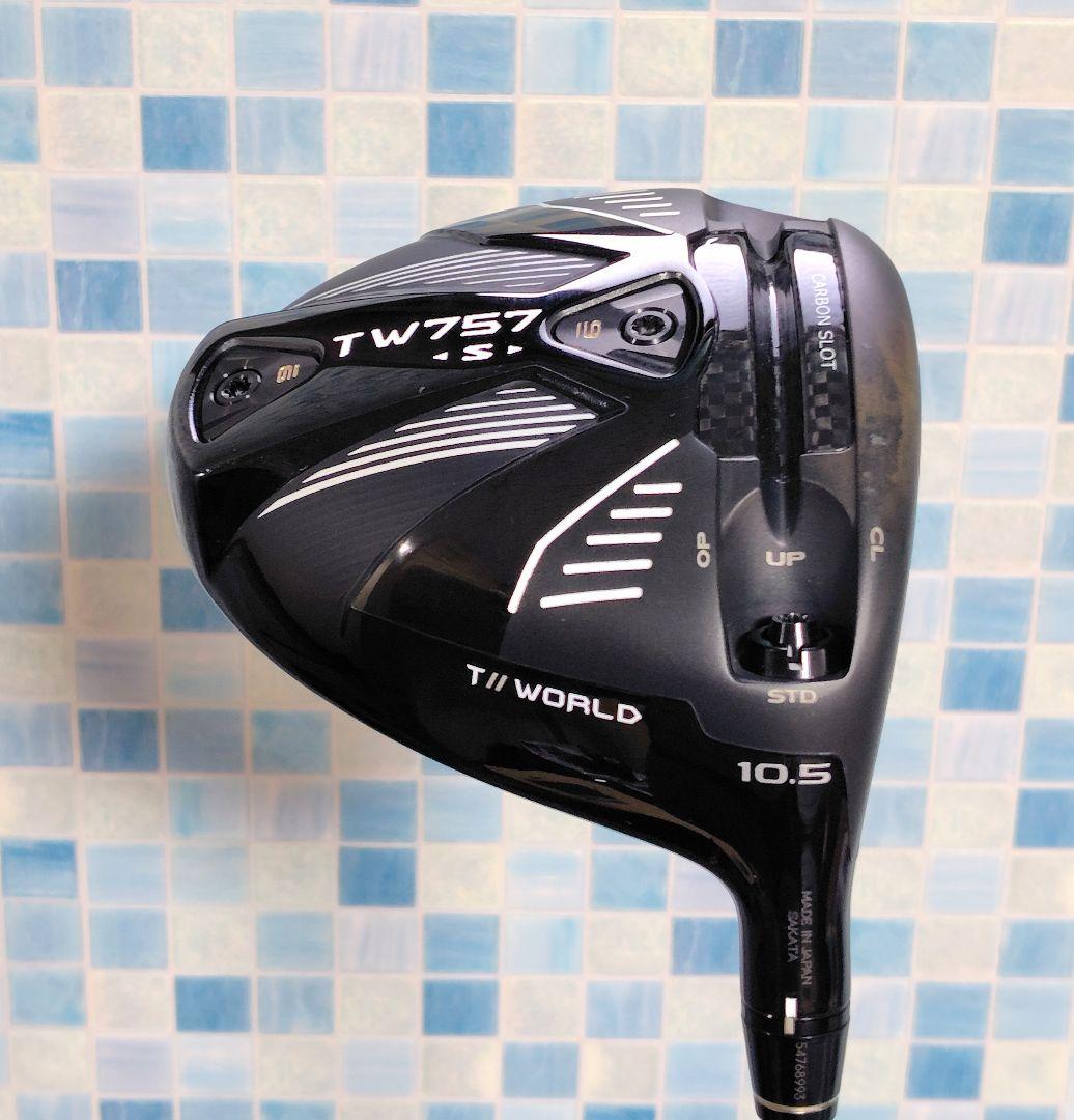 [ 美品 ] 本間ゴルフ TW 757 S ドライバー　　　　( ヘッド単品 )