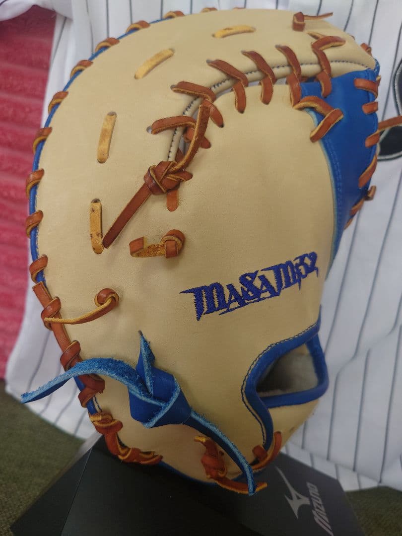 T*君様 NPB ラグデリオン プロ野球選手支給品硬式 グラブ、ミット2点セット