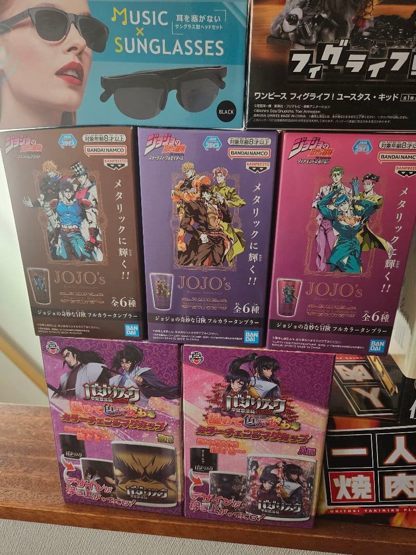 ジョジョ　ヒロアカ　北斗の拳　ワンピース　マリオなどプライズ雑貨19点セット