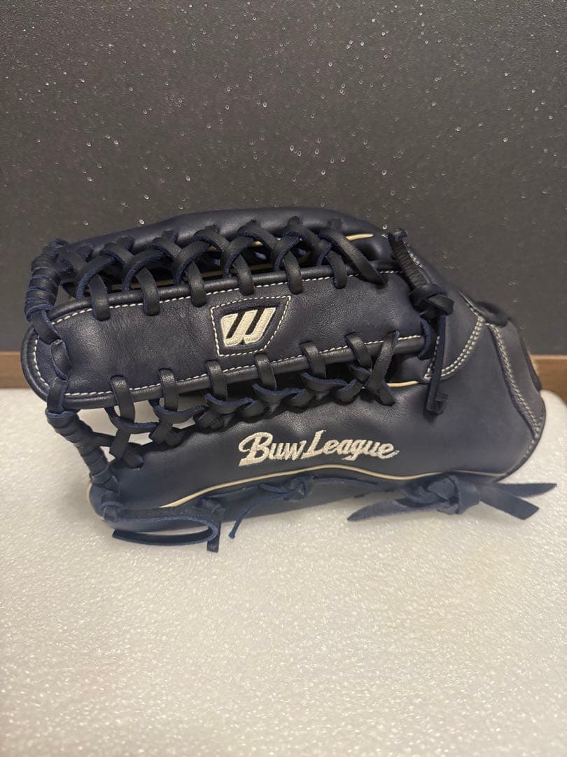 ★美品★ ミズノ イチローモデル プラチナラベル 一般軟式 外野手用 革質◎