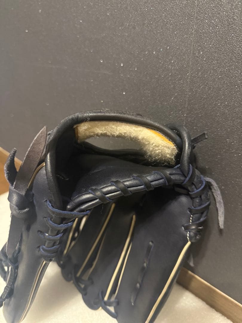 ★美品★ ミズノ イチローモデル プラチナラベル 一般軟式 外野手用 革質◎