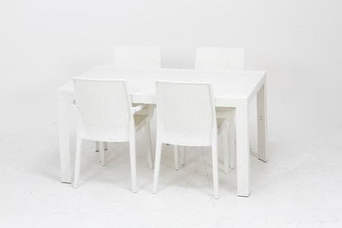 《新品・送料無料》《イタリア製》ステラ　テーブル　８０×１４０　ホワイト