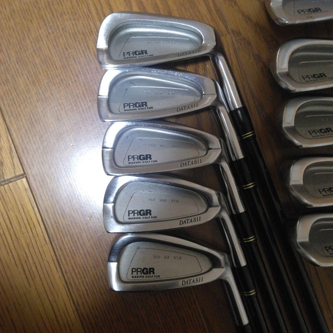 PRGR DATE811 アイアンセット M-37 3-S 10本セット