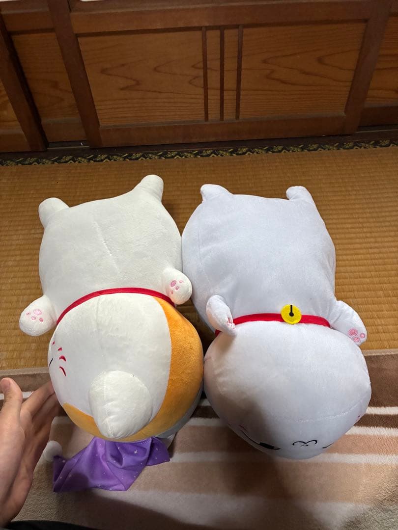 夏目友人帳めちゃでかぬいぐるみニャンコ先生よそ見とおやすみニャンコ先生2体セット