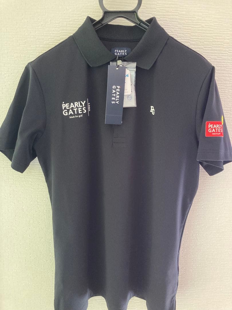 PEARLY GATES 黒 ポロシャツ（新品未使用タグ付き）