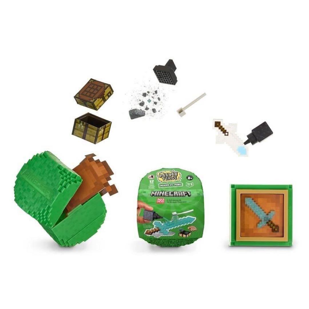 ミニバース マインクラフト MAKE IT MINI MINECRAFT 4個