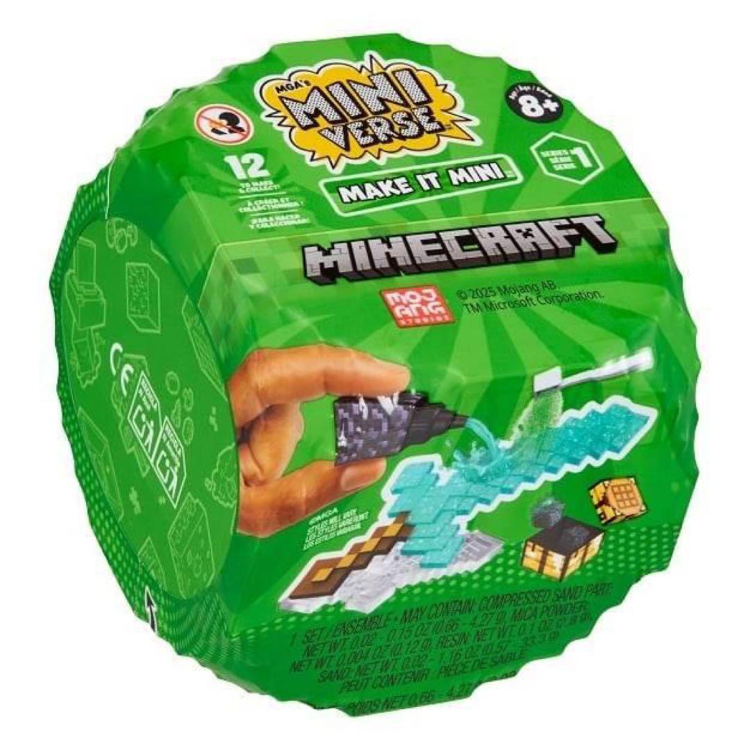 ミニバース マインクラフト MAKE IT MINI MINECRAFT 4個