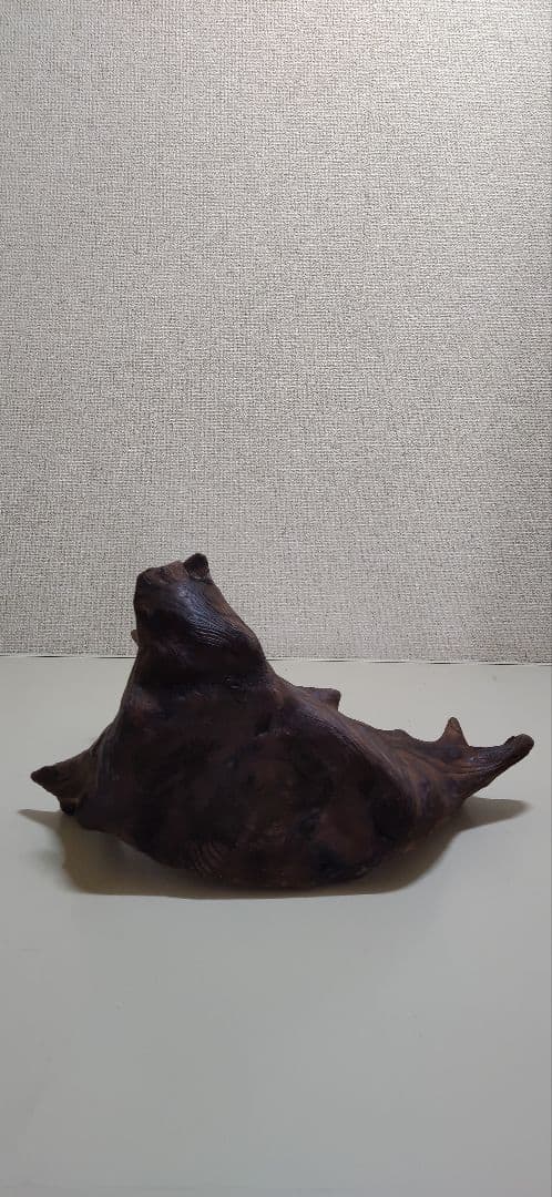 置物　オブジェ　木目入り