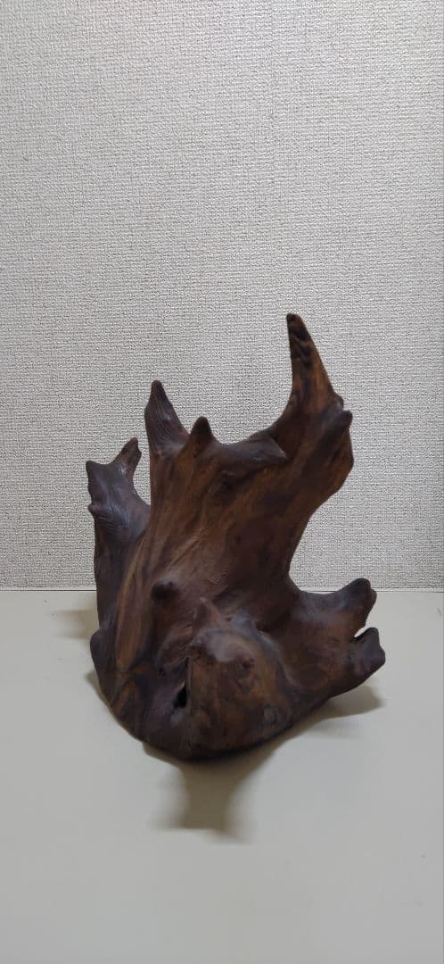 置物　オブジェ　木目入り
