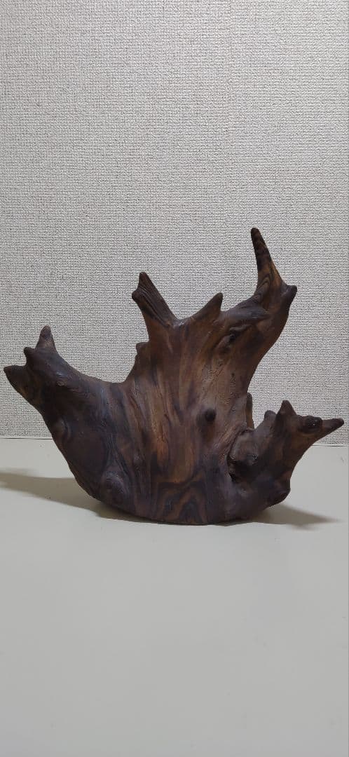 置物　オブジェ　木目入り