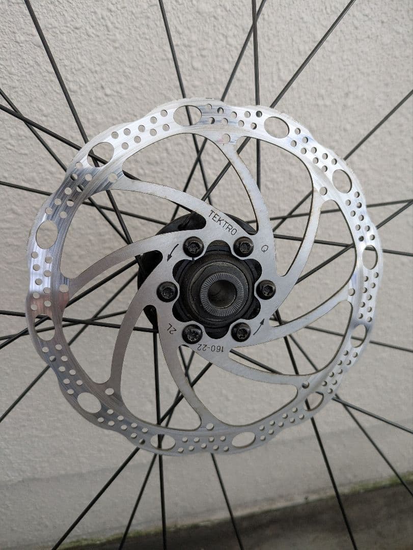 ボントレガー　パラダイム700×32C ディスクブレーキ ホイールセット
