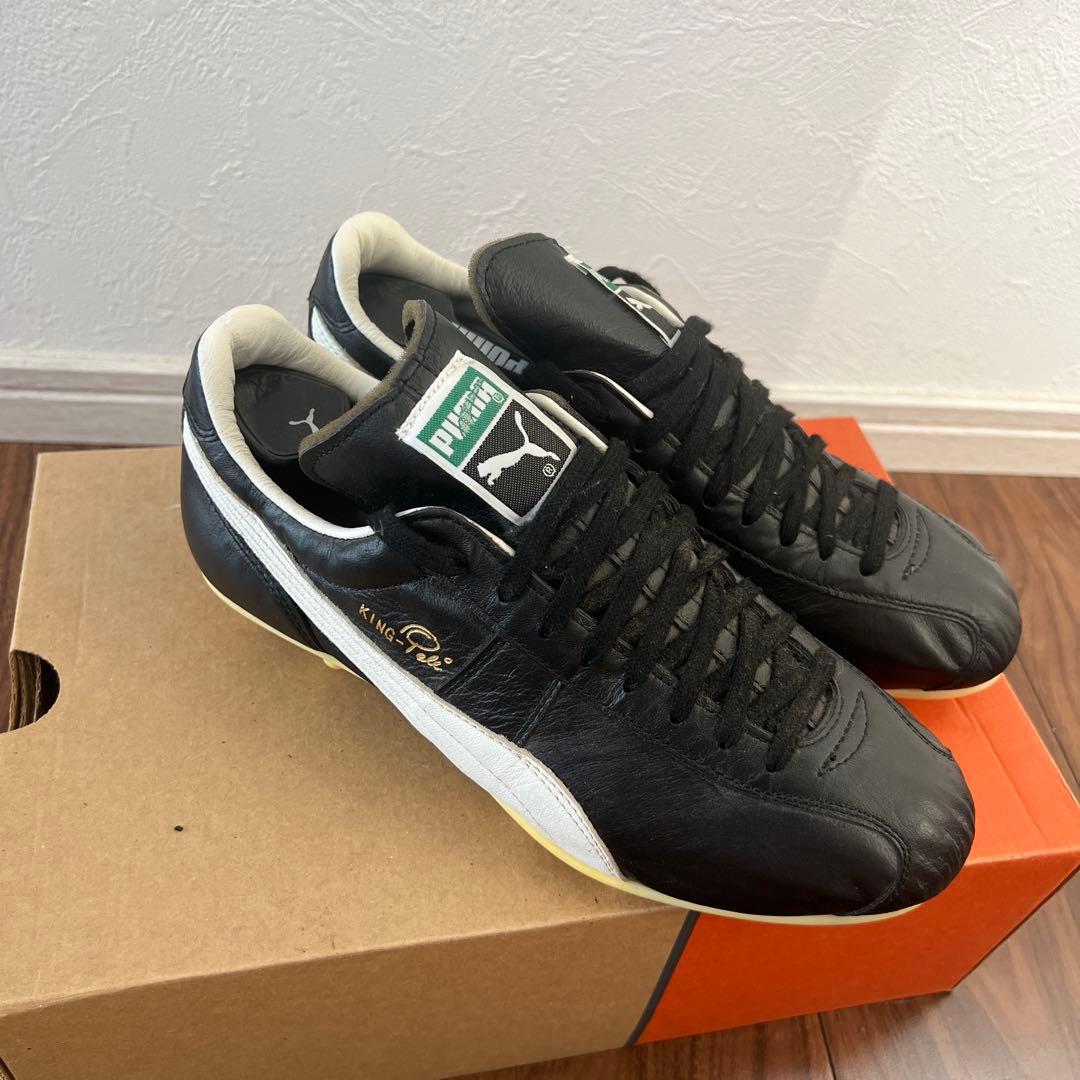 PUMA プーマ キング ペレ di(ブラック×ホワイト)