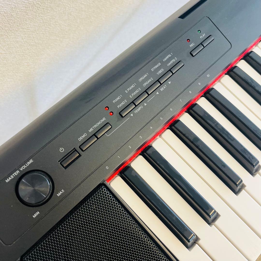 【美品】YAMAHA NP-12 Piaggero 電子キーボード スタンド付