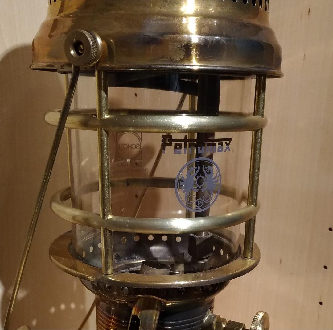 Petromax HK500用 真鍮製ガラスホヤプロテクター02 　ホヤガード