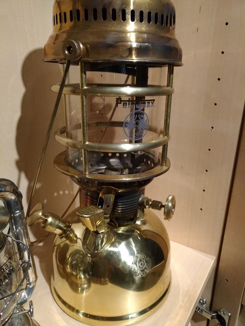 Petromax HK500用 真鍮製ガラスホヤプロテクター02 　ホヤガード