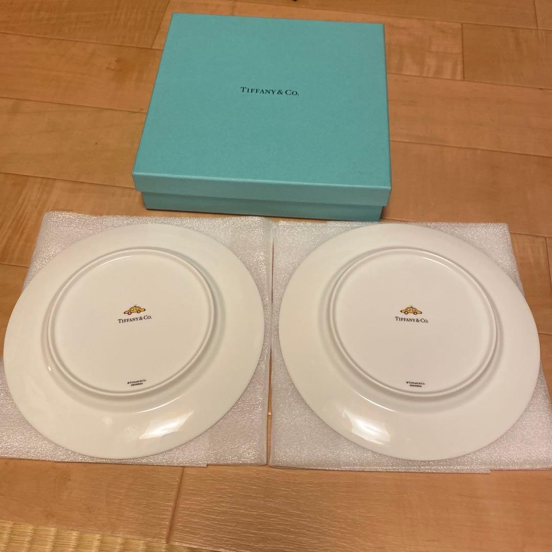 【新品未使用】2枚セット　TIFFANY &Co. 5th アベニュープレート