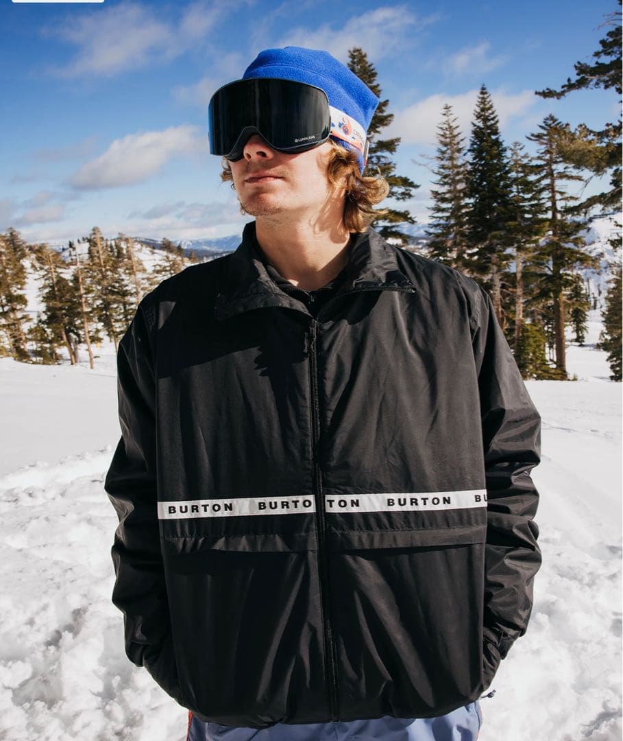 Burton ブラック ジップアップジャケット　MELTER