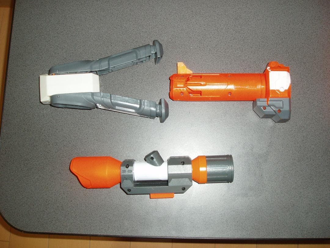 ◆ ナーフ　モジュラス　レギュレーター、ECS-10　セット　カスタムパーツ付き