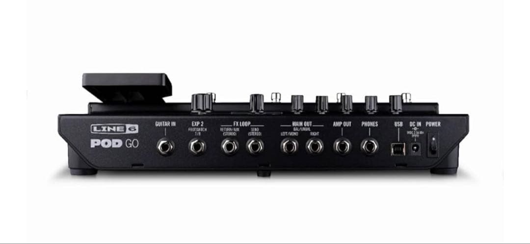 新品未開封。LINE 6 POD GO ギターエフェクター