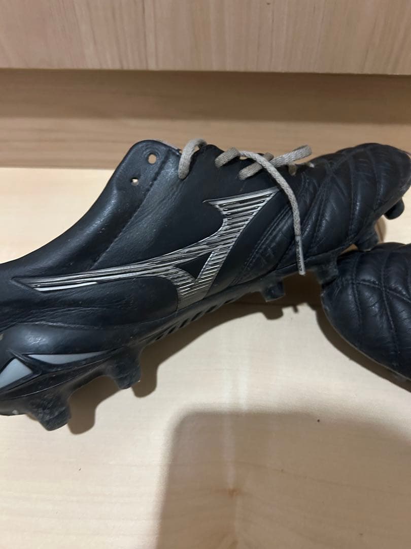 Mizuno Morelia ブラック モレリア ミズノ 25.5cm