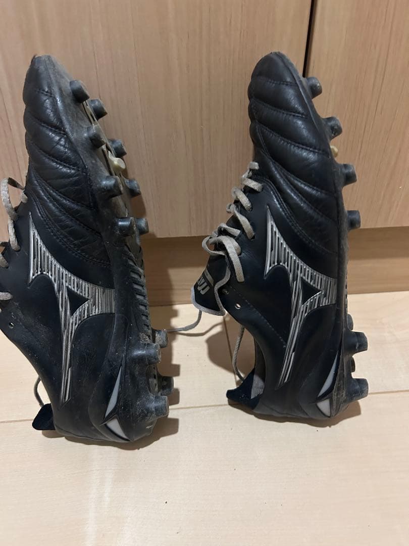 Mizuno Morelia ブラック モレリア ミズノ 25.5cm