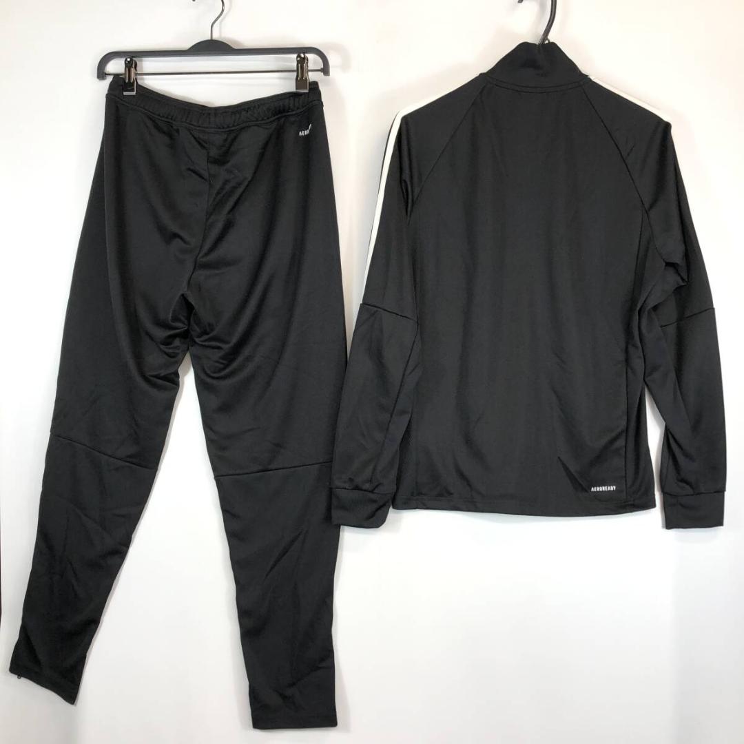 アディダス adidas ジャージ セットアップ ブラック M H28922