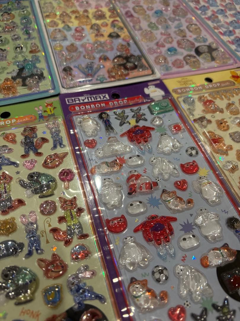 正規品 ディズニー ボンボンドロップシール 第2弾 コンプリート クラシック