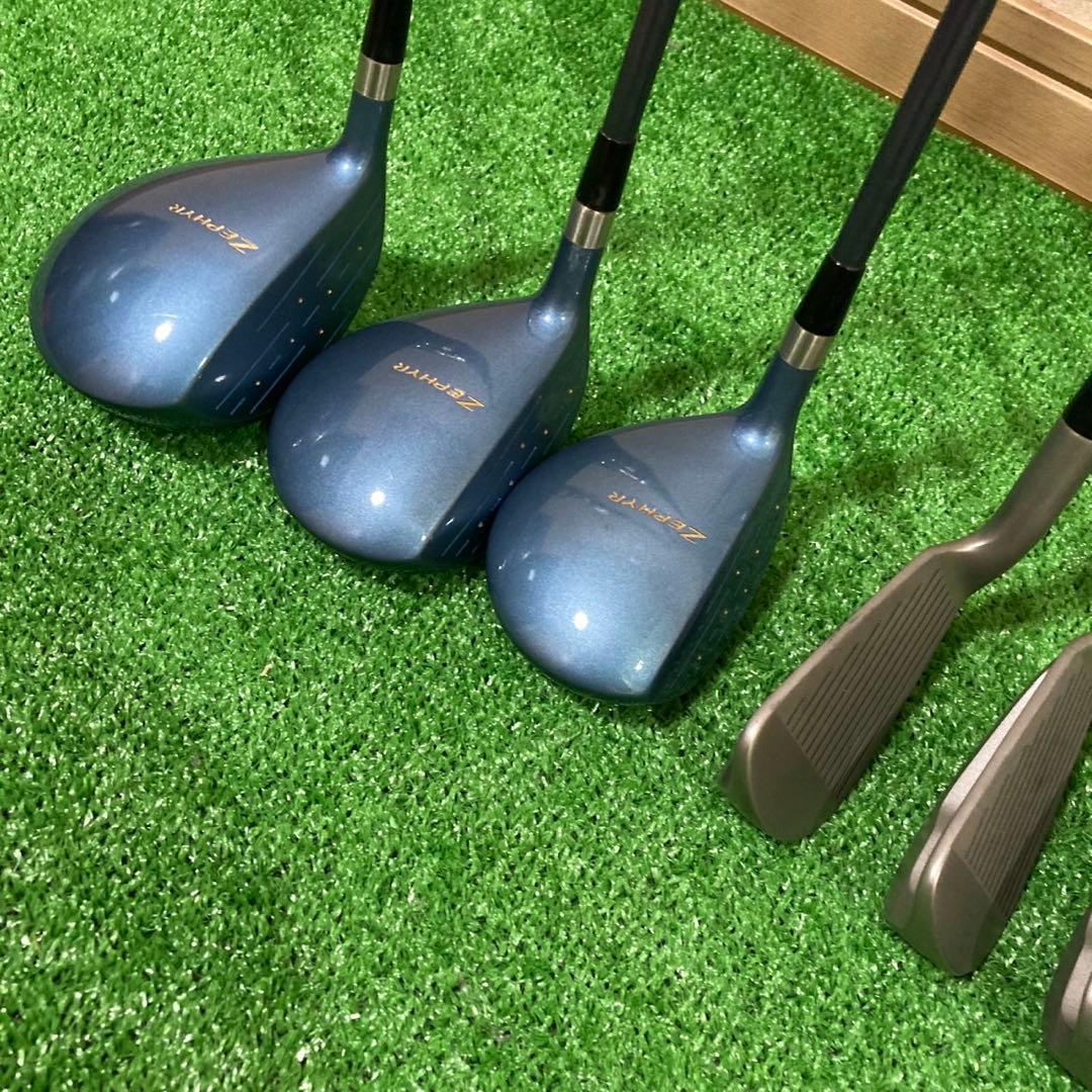 レディース⭐️MIZUNO ゼファー ゴルフクラブ 9本セット　未使用