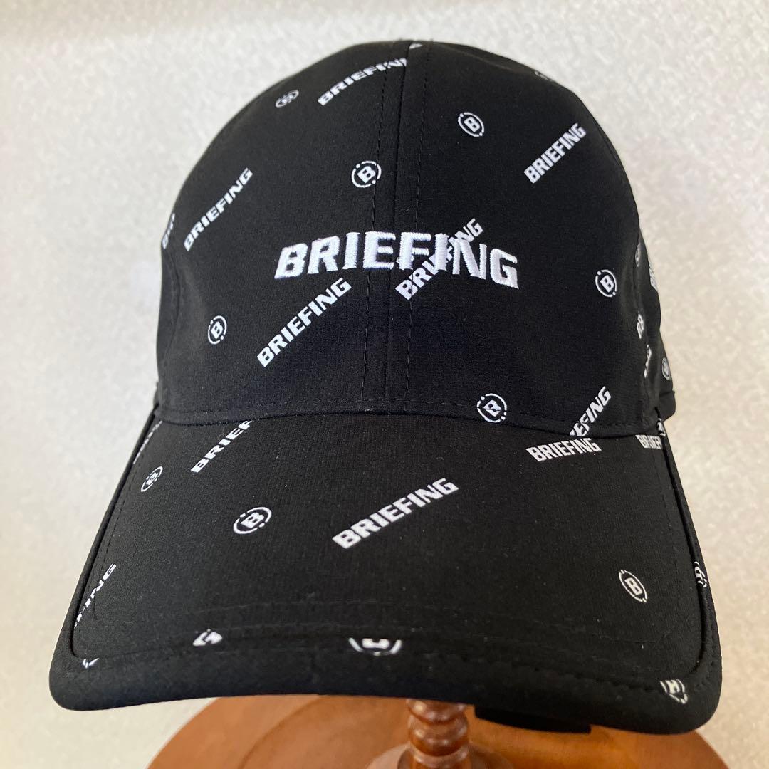 【未着用】 ブリーフイング BRIEFING リボン キャップ タグ付き
