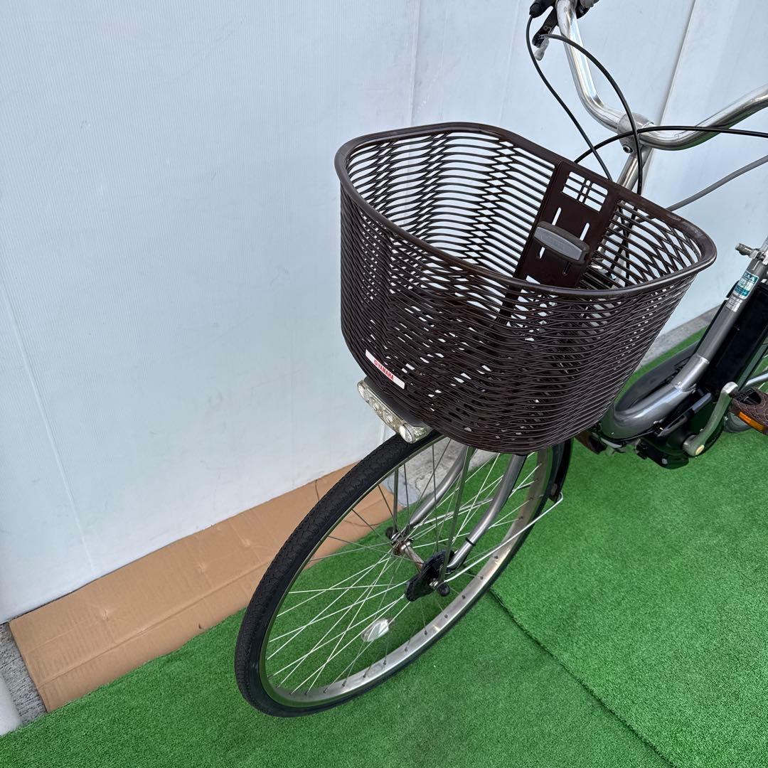 YAMAHAヤマハ電動アシスト自転車26インチ8.9Ah グレー