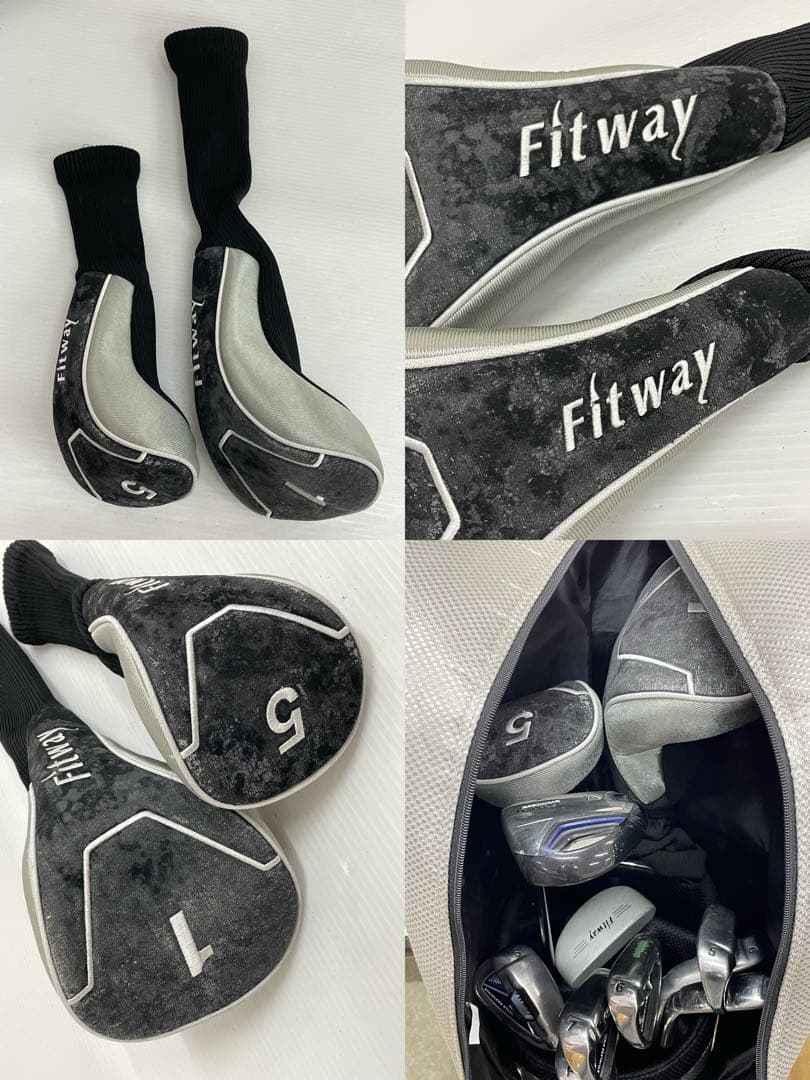 knlife113-0201 Fitway ゴルフクラブセット 10本
