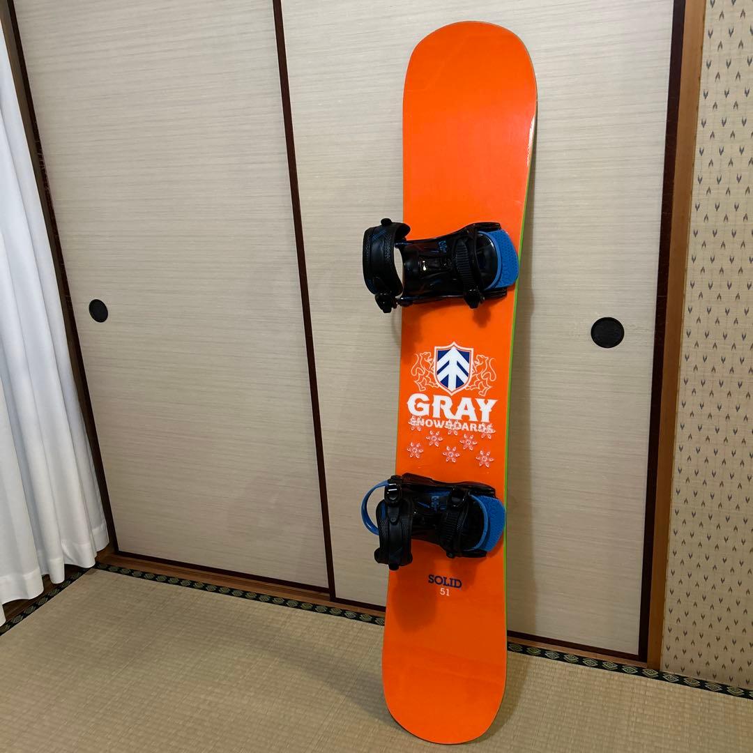 GRAY スノーボード、バインディングセット