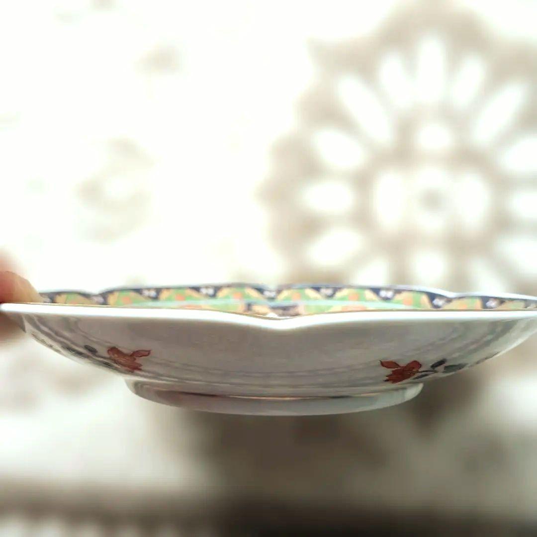【美品】前畑陶器 庫山窯 金彩 小皿 銘々皿 取り皿 美濃焼　和食器　５枚組