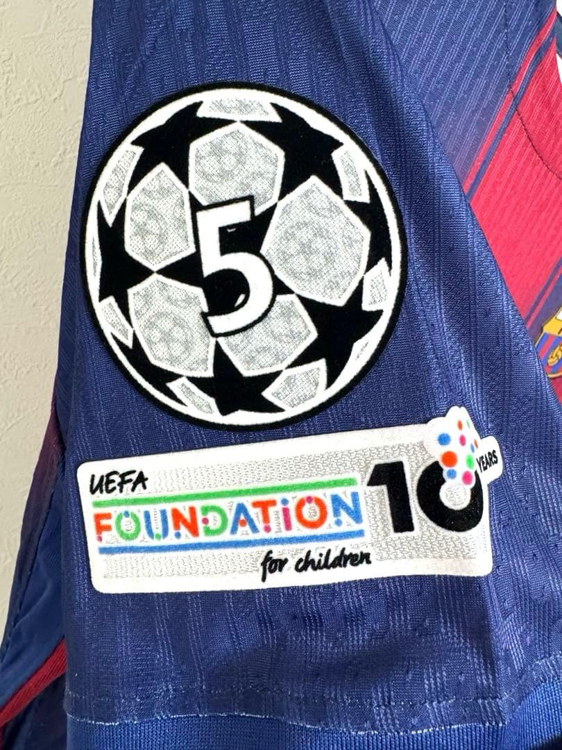 25-26 FC バルセロナ ユニフォーム CL オーセンティック仕様