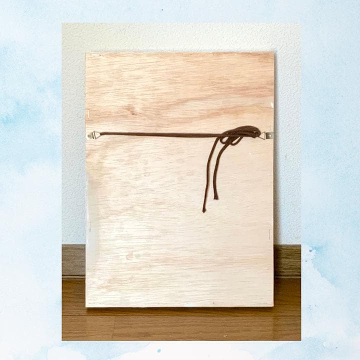風景画/街の風景「イスタンブール・アヤソフィア」油絵SM 木製フレーム付き