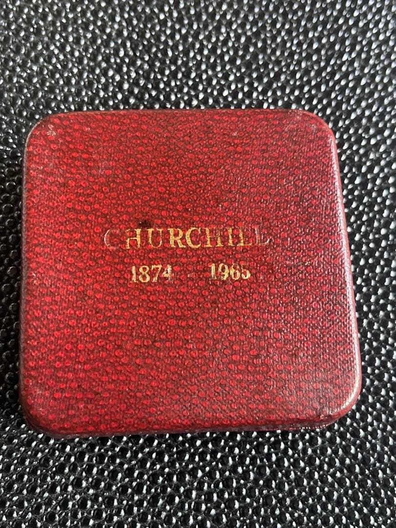 ウィンストン・チャーチル 銀製記念メダル
