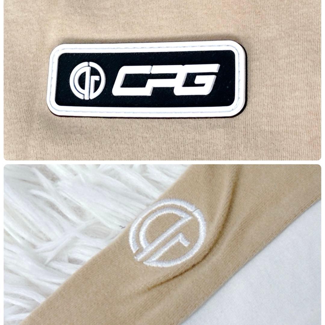 新品タグ CPG GOLF ハーフジップ長袖シャツ ハイネック モックネック M