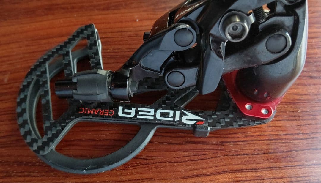 中古 リアディリーラー SRAM RED(10速) RIDEAカーボンケージ装着