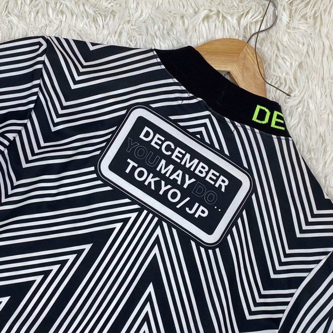 『DECEMBERMAY』(M) モックネックシャツ 半袖シャツ