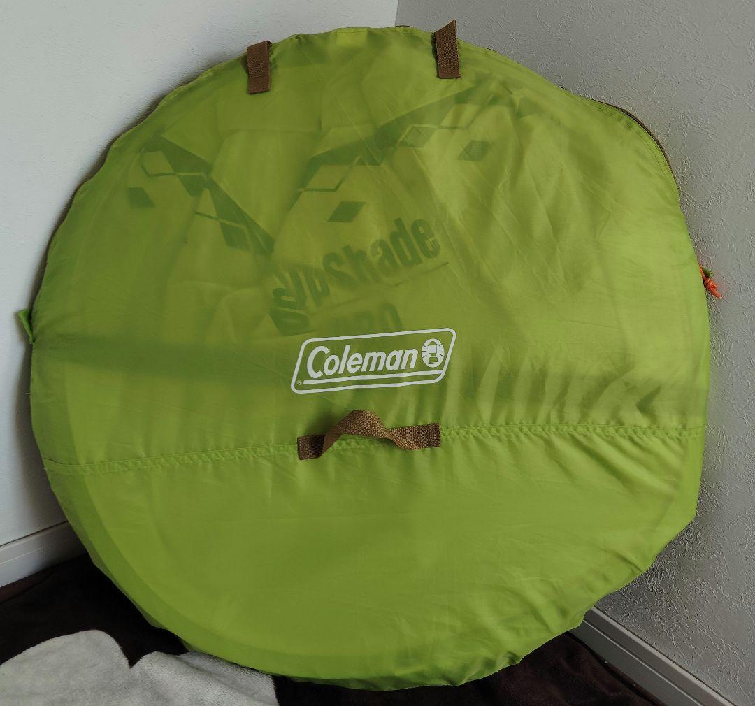 花井祐介 Coleman ポップアップテント