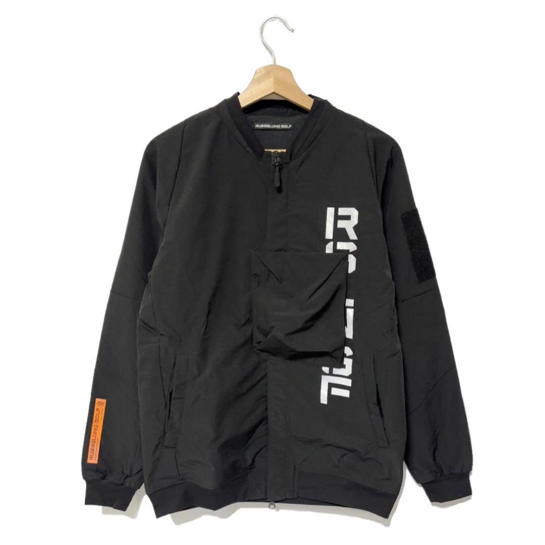 ラッセルノ ゴルフ RSG リフレクター ロゴ ライトウェイト ブルゾン XL