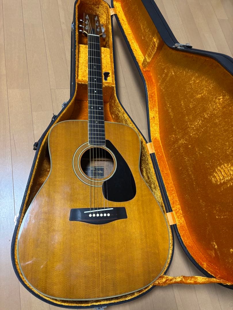 程度上❗️YAMAHA ヤマハFG500J 黒ラベル　ジャパンヴィンテージアコギ