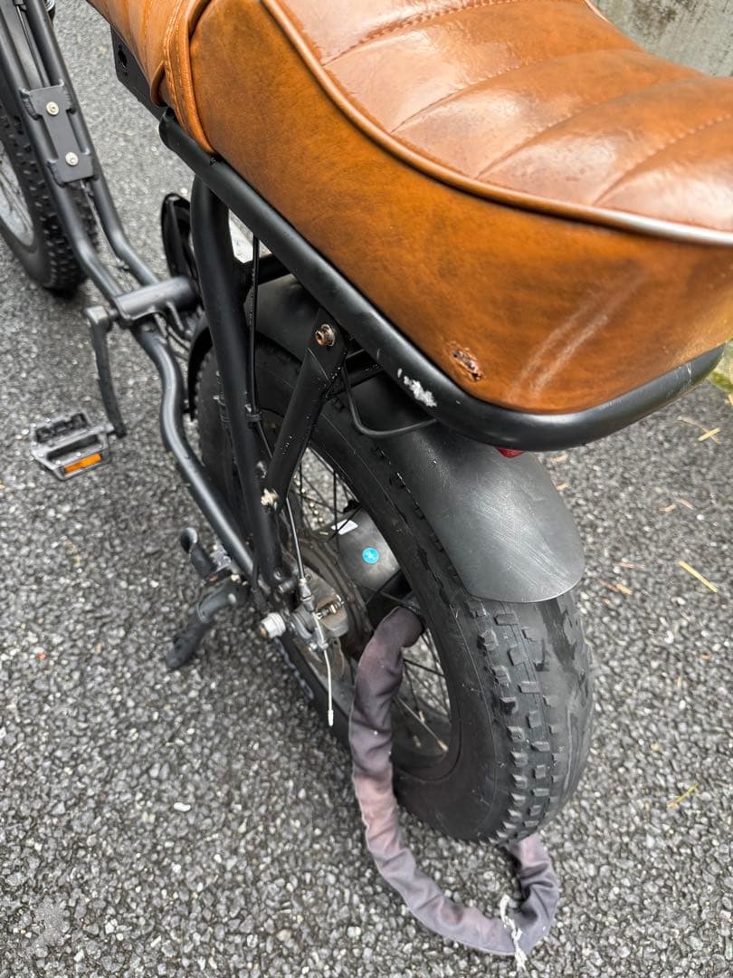 電動アシスト自転車 ブラック　flow bike