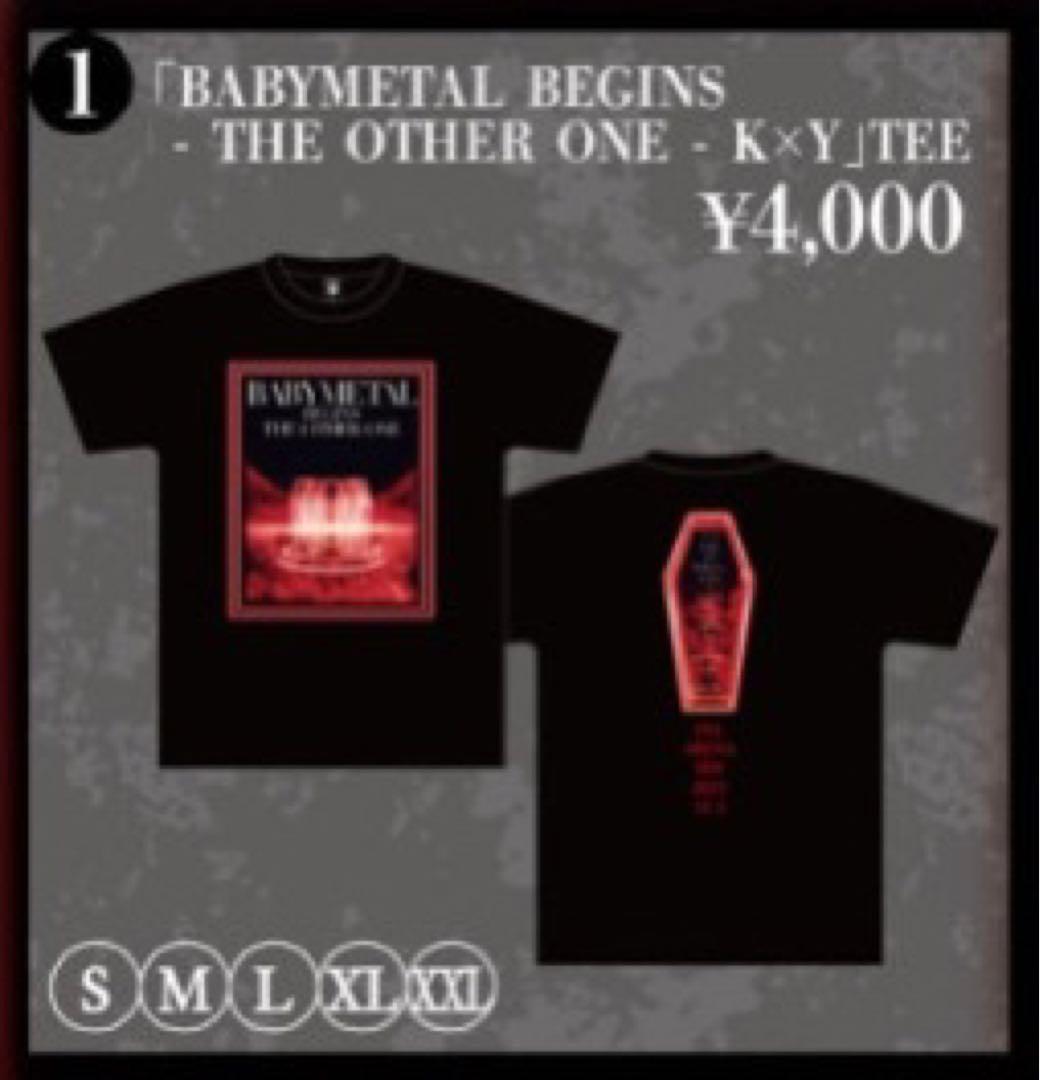 BABYL BEGINS THE OTHER ONE ライブTシャツ L