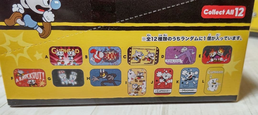 【新品・未開封】カップヘッド　スクエア缶バッジ、ラバーマスコット　まとめ売り