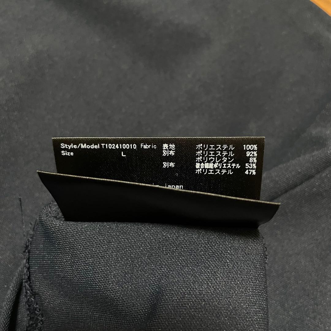 TFW49 ポロシャツ　ネイビー　L ゴルフ　junhashimoto