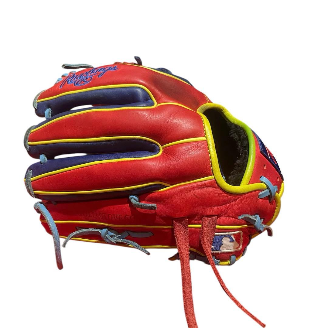 【配色奇抜】　Rawlings グローブ　MLB